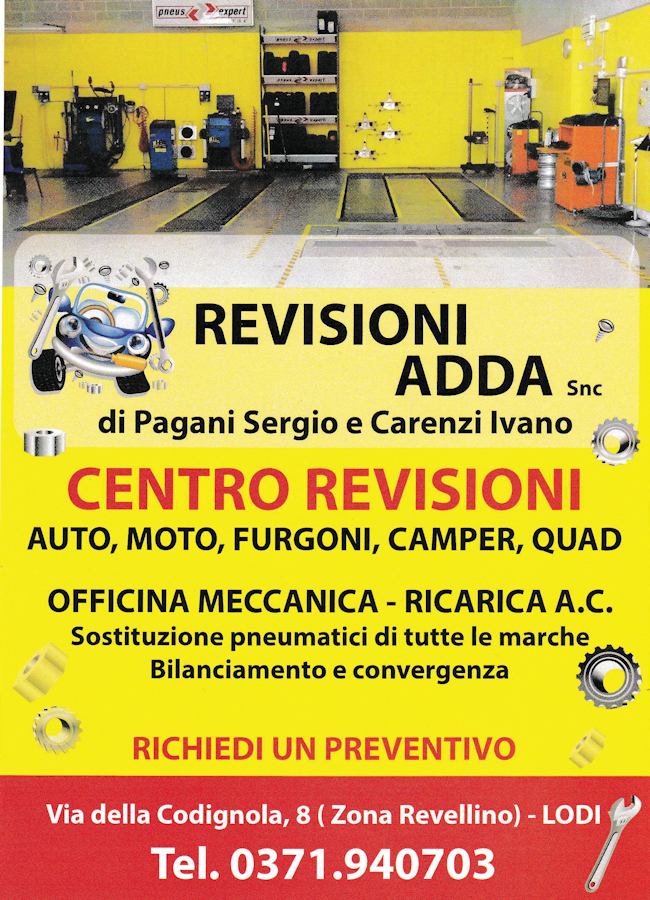 Locandina Revisioni Adda