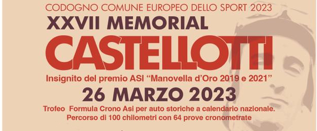 Memorial Eugenio Castellotti 2023
