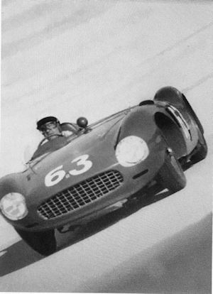 Eugenio Castellotti in corsa