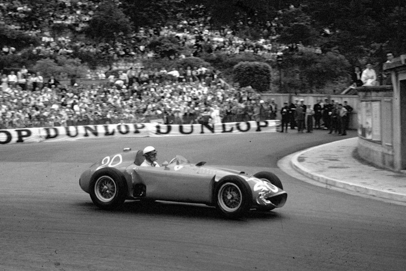 Castellotti durante il Gran Premio di Monaco 1957